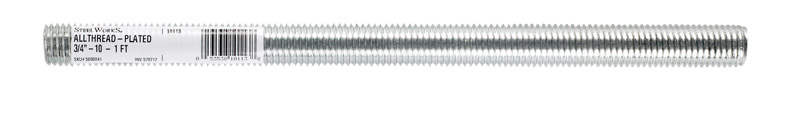 Boltmaster 3/4-10 in. D X 12 in. L Steel Threaded Rod