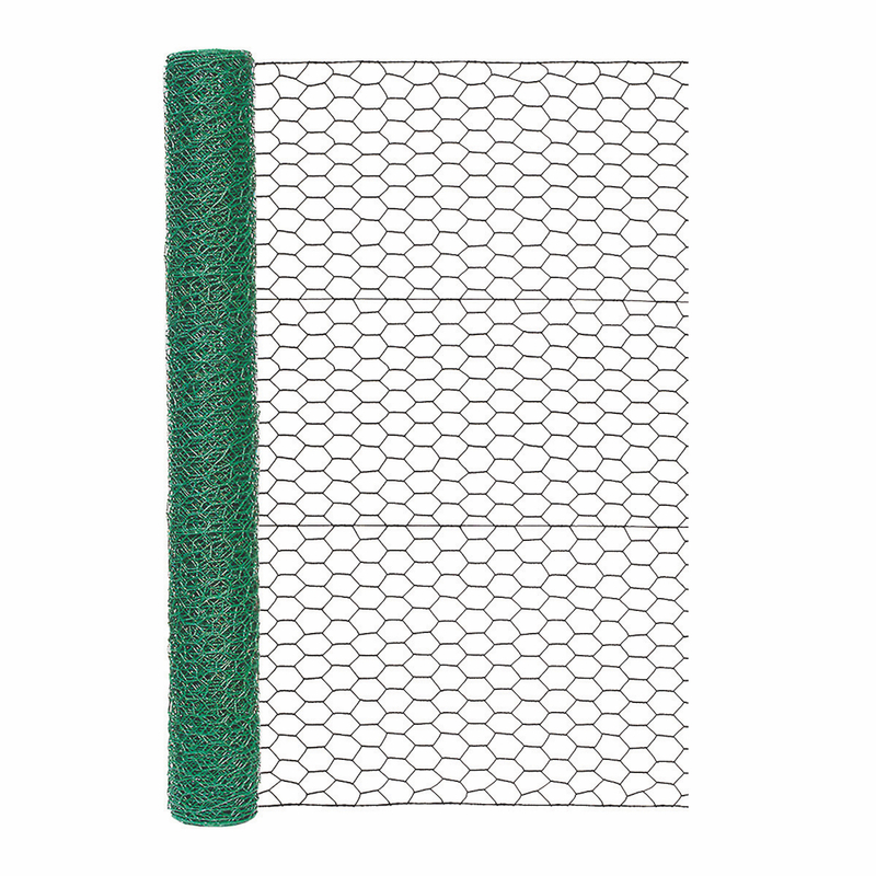 Garden Craft 1 in. X 36 in. H X 25 ft. L Galvanized Steel Poultry Netting