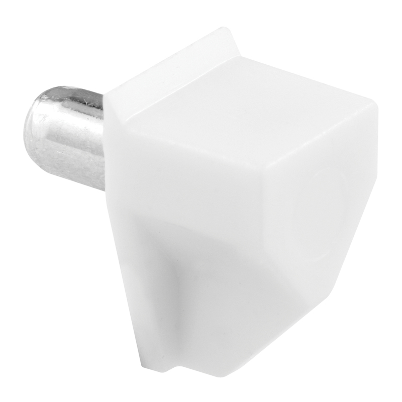 Prime-Line White Plastic Shelf Shelf Support Peg 5 mm Ga. .625 in. L 15 lb