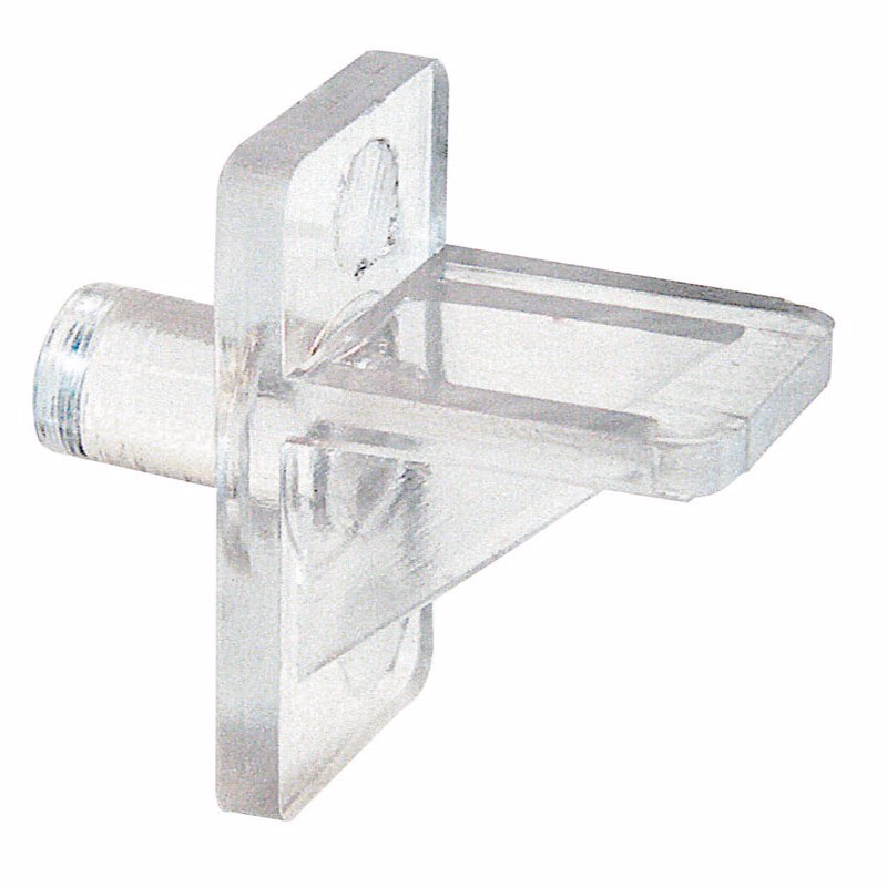 Prime-Line Clear Plastic Shelf Shelf Support Peg 1/4 inch Ga. 0.5 in. L 5 lb