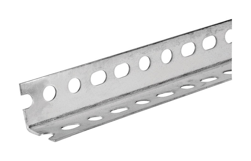 SteelWorks 1-1/2 in. W X 36 in. L Zinc Plated Steel Slotted Angle