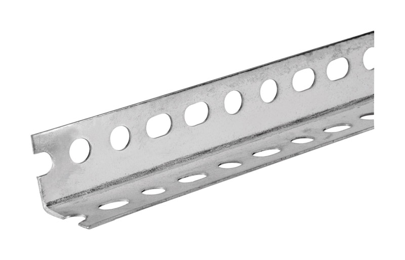 SteelWorks 1-1/2 in. W X 48 in. L Zinc Plated Steel Slotted Angle