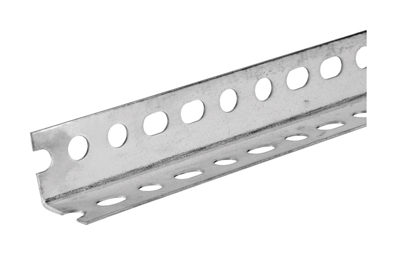 SteelWorks 1-1/2 in. W X 72 in. L Zinc Plated Steel Slotted Angle