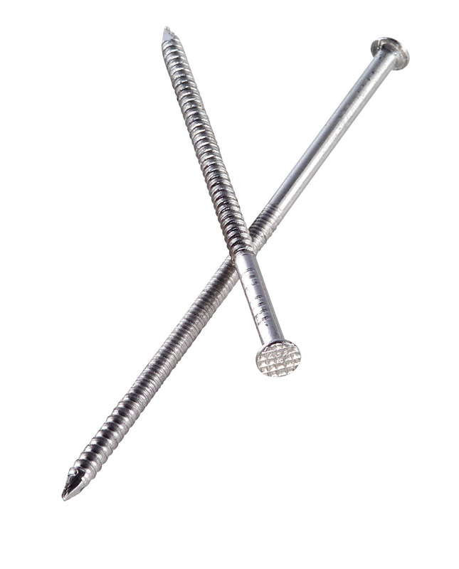 Simpson Strong-Tie 4D 1-1/2 in. Siding Stainless Steel Nail Round Head 1 lb