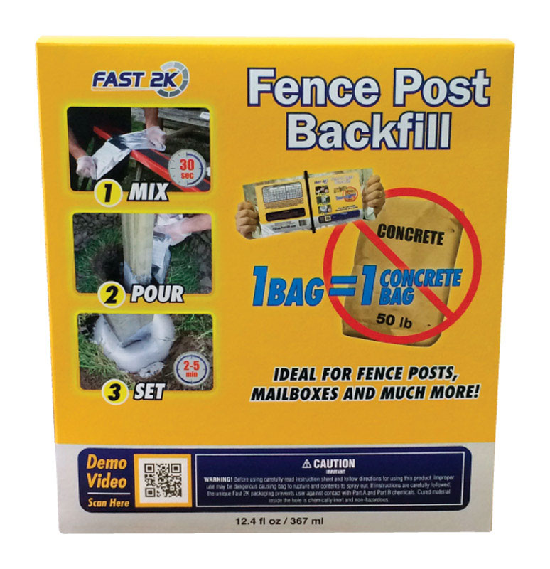 Fast 2K Fence Post Backfill 12.4 oz