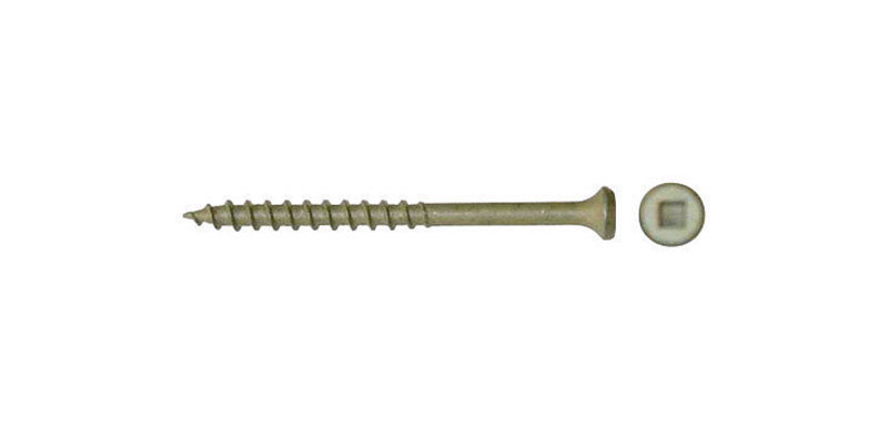 FastenMaster GuardDog No. 10 X 1-5/8 in. L Phillips/Square Bugle Head Deck Screws 75 pk