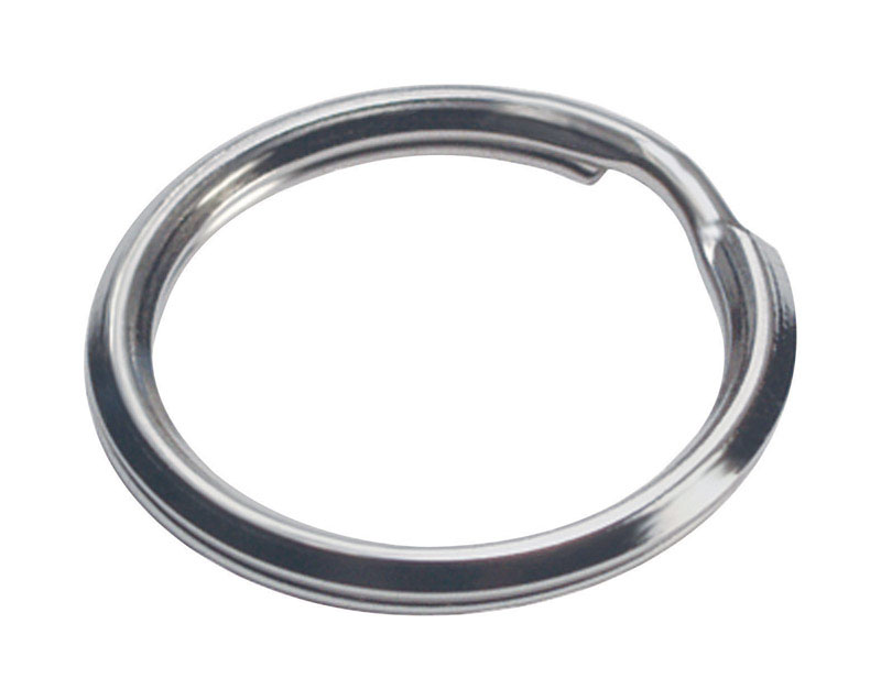 Hillman 1-1/2 in. D Tempered Steel Multicolored Split Rings/Cable Rings Key Ring