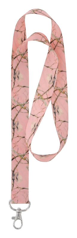 Hillman Polyester Pink Decorative Key Chain Lanyard