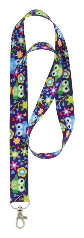 Hillman Polyester Multicolored Decorative Key Chain Lanyard