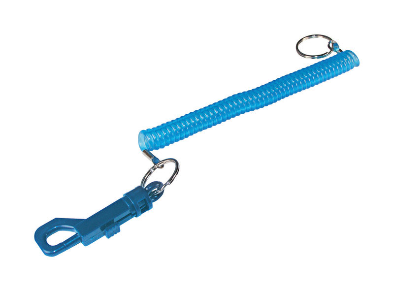 Hillman Plastic Assorted Jogger's Wrist Coil Key Chain