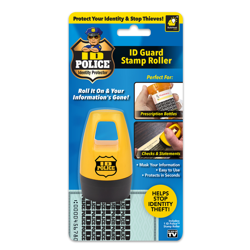 Bulbhead ASOTV ID Theft Prevention Stamp Roller Plastic 1 pc