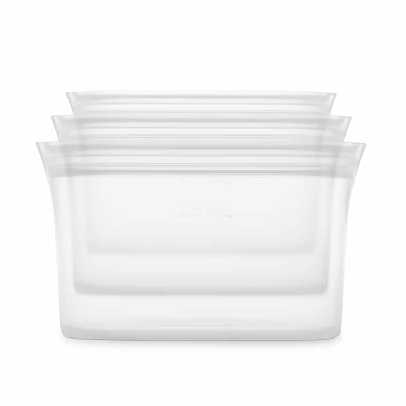 Zip Top Frost Food Storage Container Set 3 pk