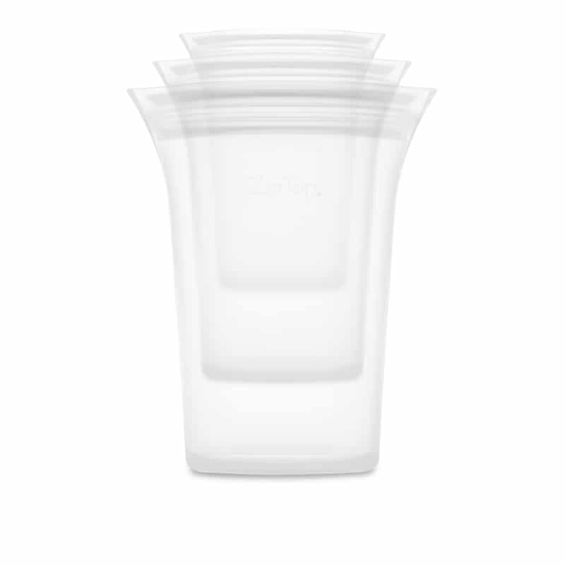Zip Top Frost Food Storage Container Set 3 pk