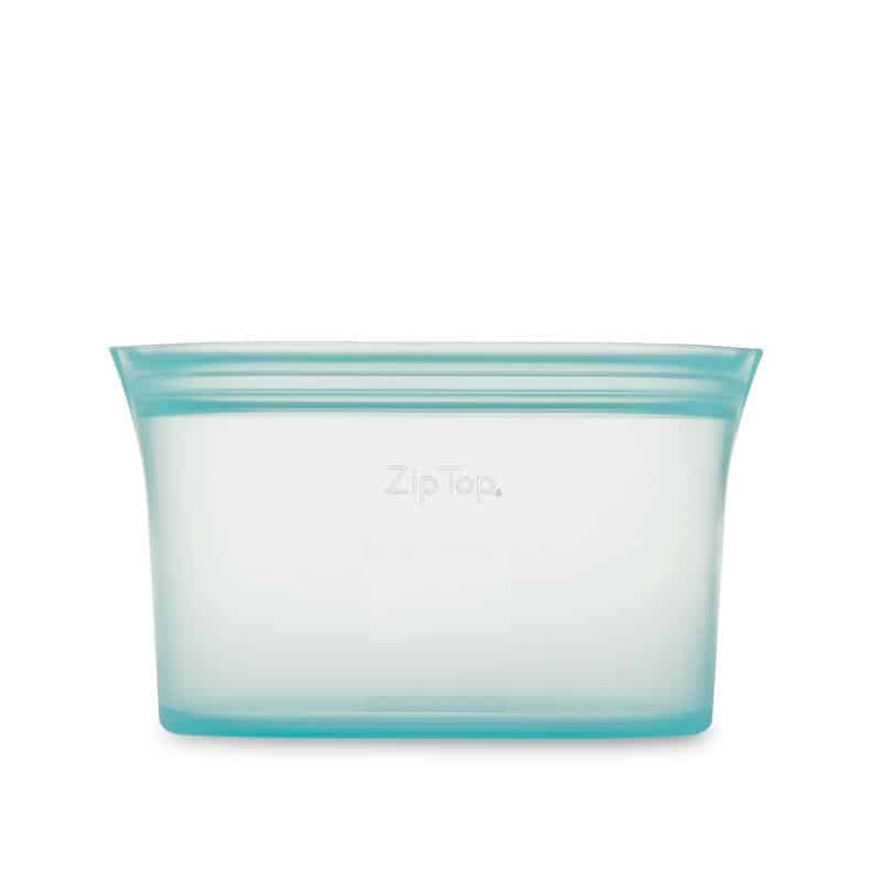 Zip Top 24 oz Teal Food Storage 1 pk