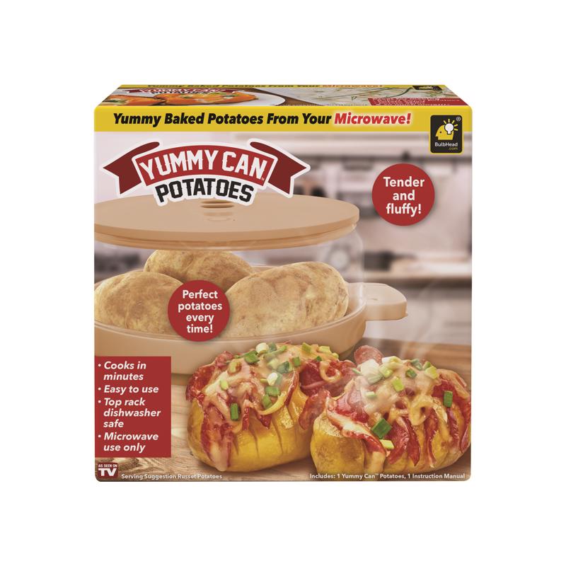 BulbHead Yummy Can Microwave Potato Cooker 1 pk