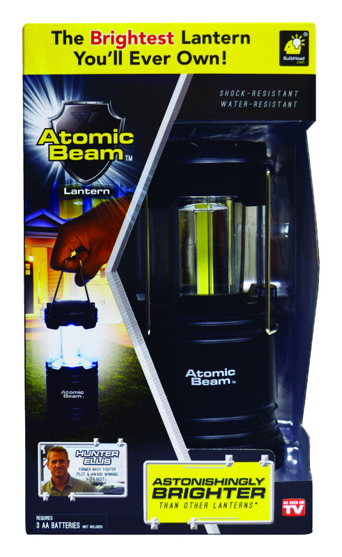 Bulbhead Atomic Beam 350 lm Black LED Lantern