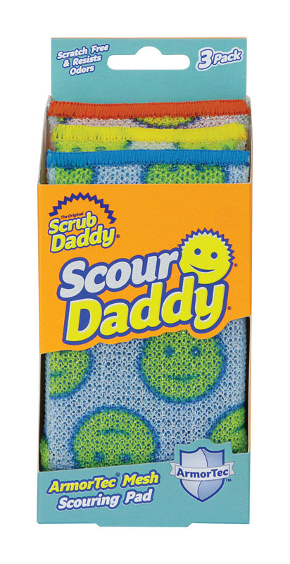 Scrub Daddy Scour Daddy Heavy Duty Sponge For Household 3 pk