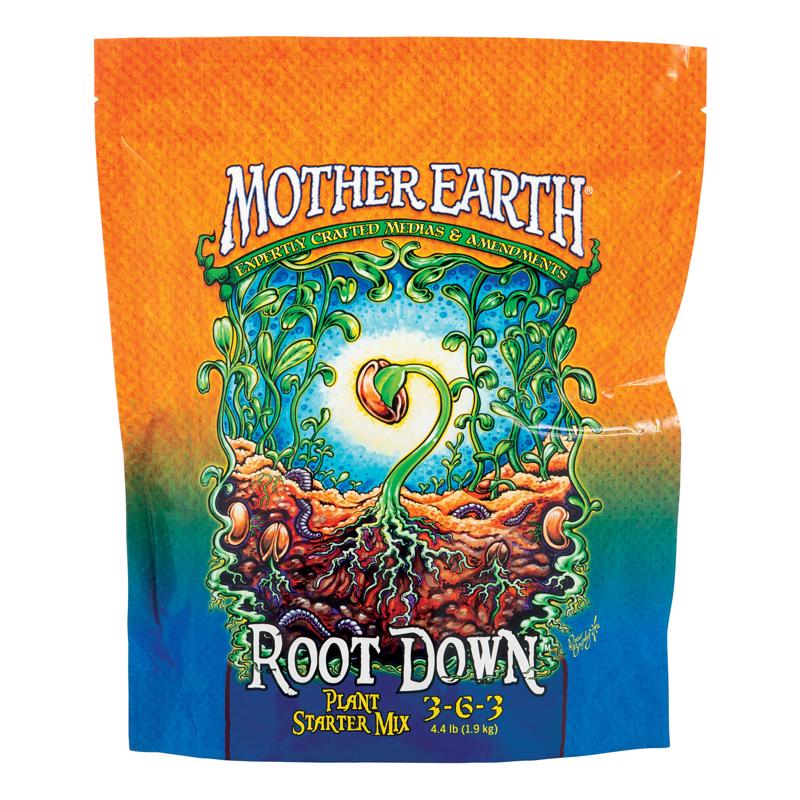 Mother Earth Root Down Flower and Plant Seed Starting Mix 4.4 lb