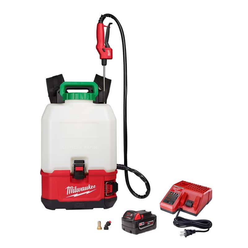 Milwaukee M18 SWITCH TANK 4 gal Backpack Sprayer Kit