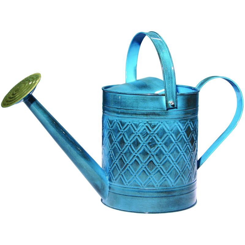 Robert Allen Mountain Waves 2 gal Metal Wexley Watering Can
