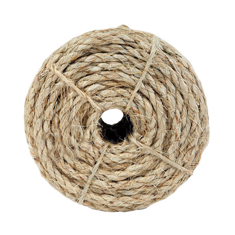 Wellington 3/8 in. D X 50 ft. L Natural Twisted Sisal Rope