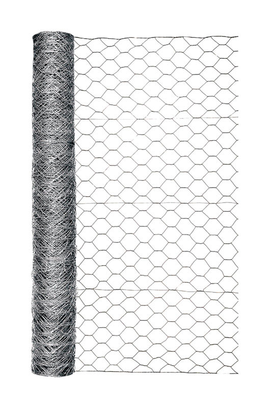Garden Craft 2 in. X 48 in. H X 50 ft. L Steel Poultry Netting