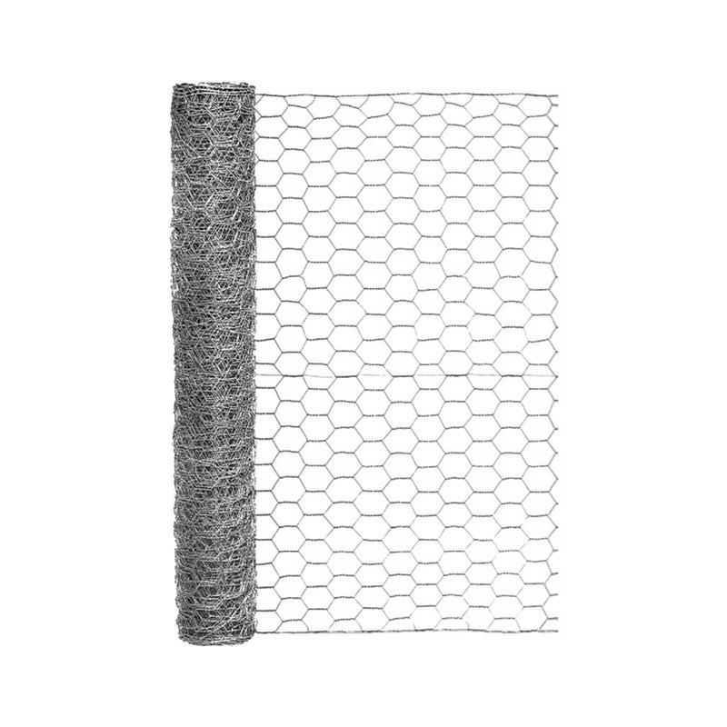 Garden Craft 1 in. X 24 in. H X 25 ft. L Steel Poultry Netting