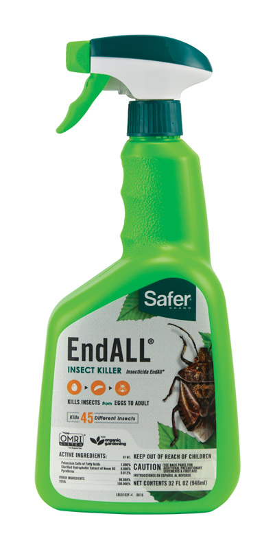Safer Brand EndALL Organic Insect Killer Liquid 32 oz