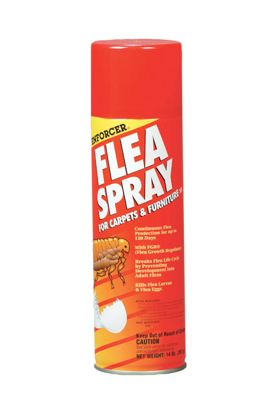 Enforcer Flea Spray for Carpets & Furniture Insect Killer Liquid 14 oz