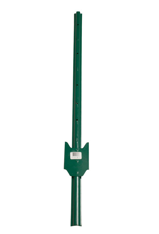 American Posts 36 in. H X 3 ft. L 14 Ga. Powder Coated Green steel U-Post