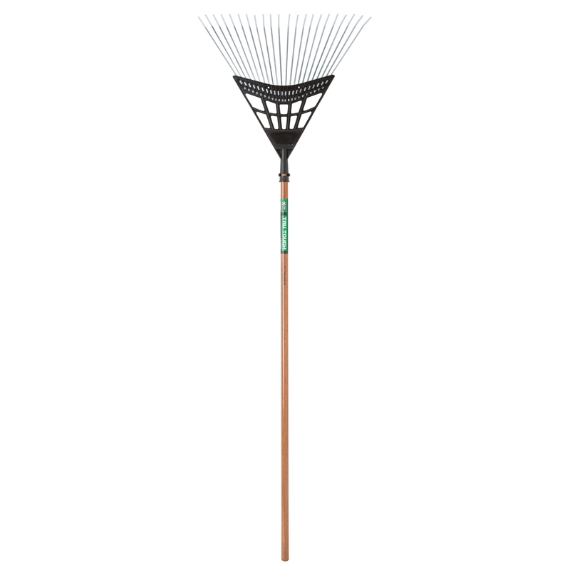 Corona 65 in. 22 Tine Steel Rake Wood Handle