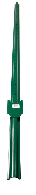 American Posts 72 in. H X 6 ft. L 13 Ga. Powder Coated Green steel U-Post