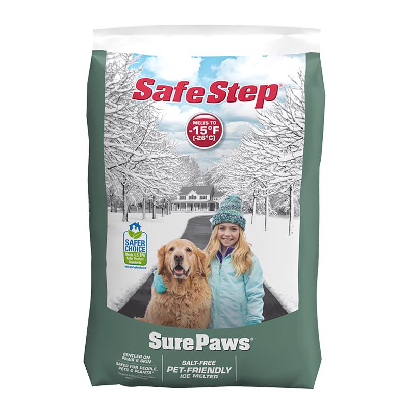 Safe Step Sure Paws Magnesium Chloride Pet Friendly Granule Ice Melt 40 lb