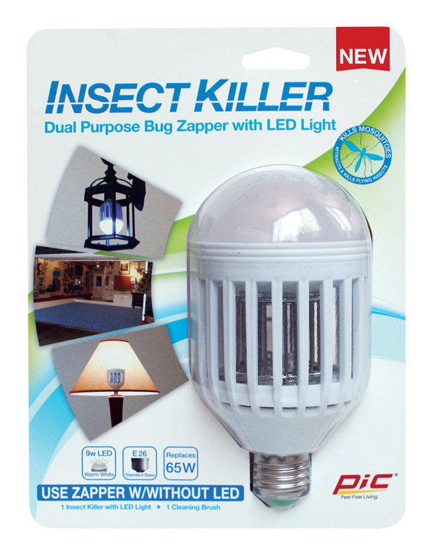 PIC Indoor and Outdoor Electric Insect Killer Replacement Bulb 855 sq ft 9 W