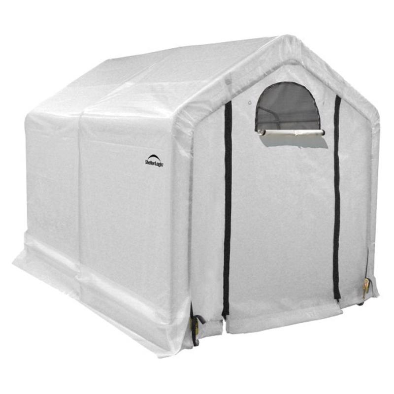 ShelterLogic GrowIt Translucent 72 in. H X 72.68 in. W Peak Style Greenhouse