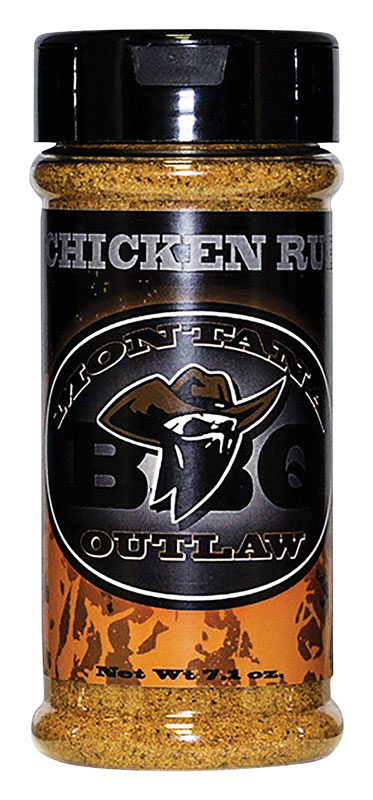 Montana Outlaw Chicken BBQ Rub 7.1 oz