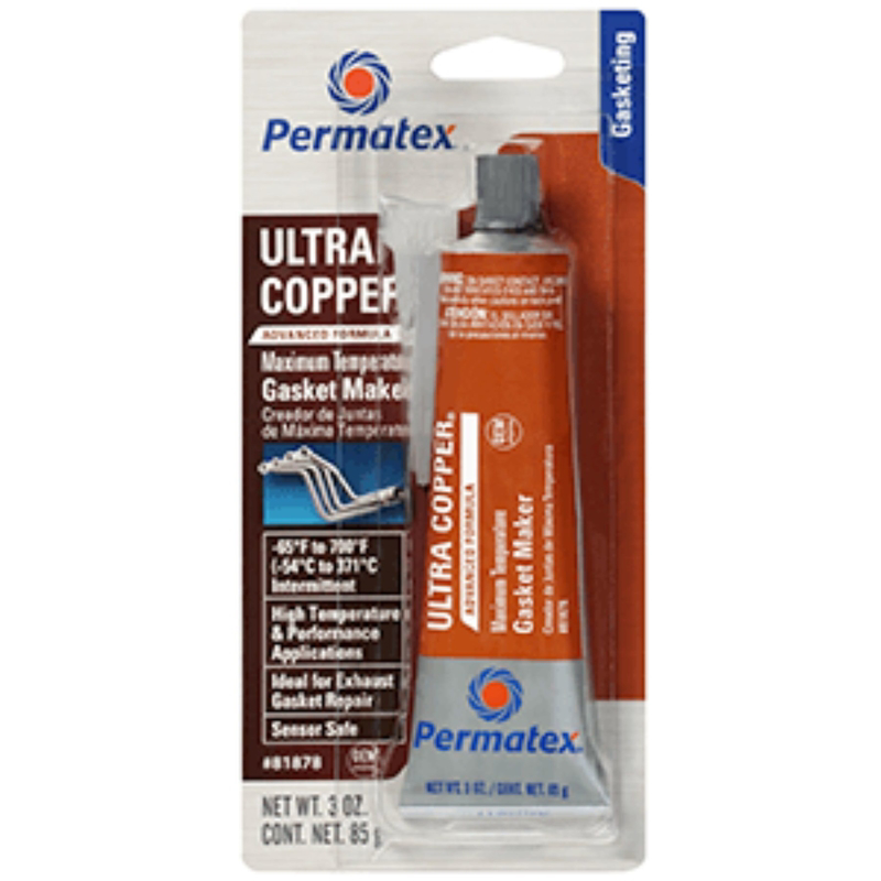 Permatex Type-1 High Temperature RTV Silicone Gasket Maker 3 oz 1 pk