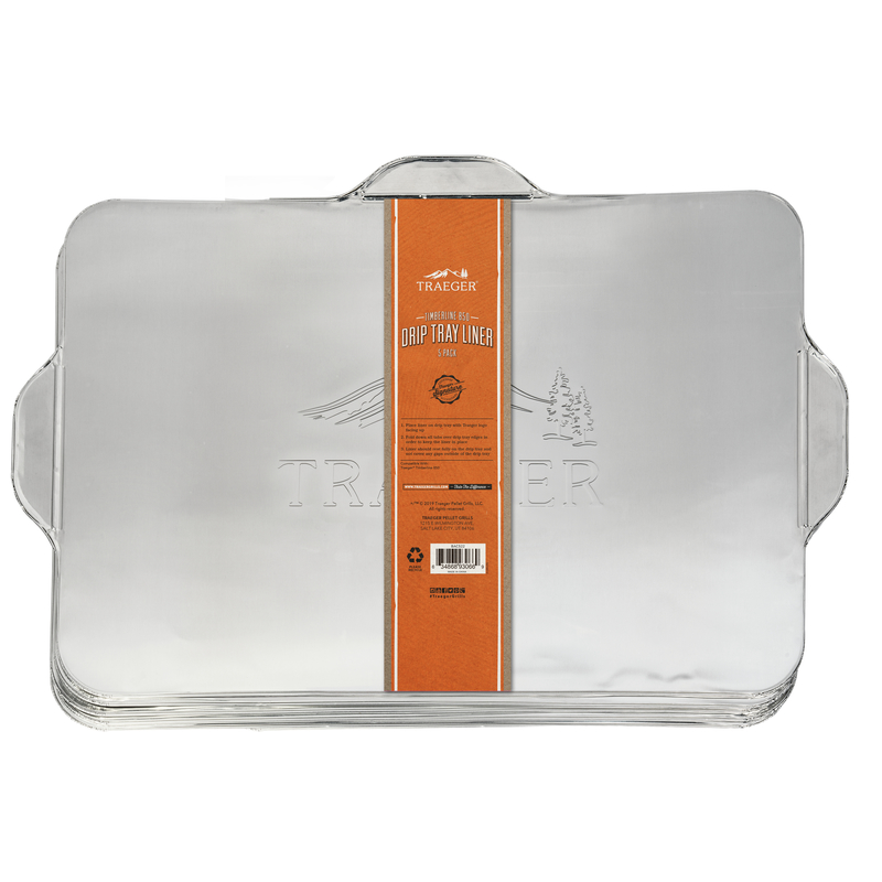 Traeger Aluminum Drip Tray Liner 24 in. L X 16 in. W For Timberline 850