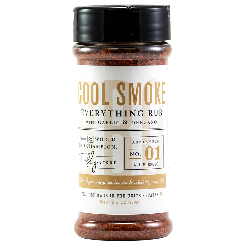 Cool Smoke Tuffy Stone Garlic & Oregano BBQ Rub 6.3 oz