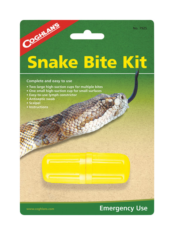 Coghlan's Yellow First Aid Snake Bite Kit 1 pk