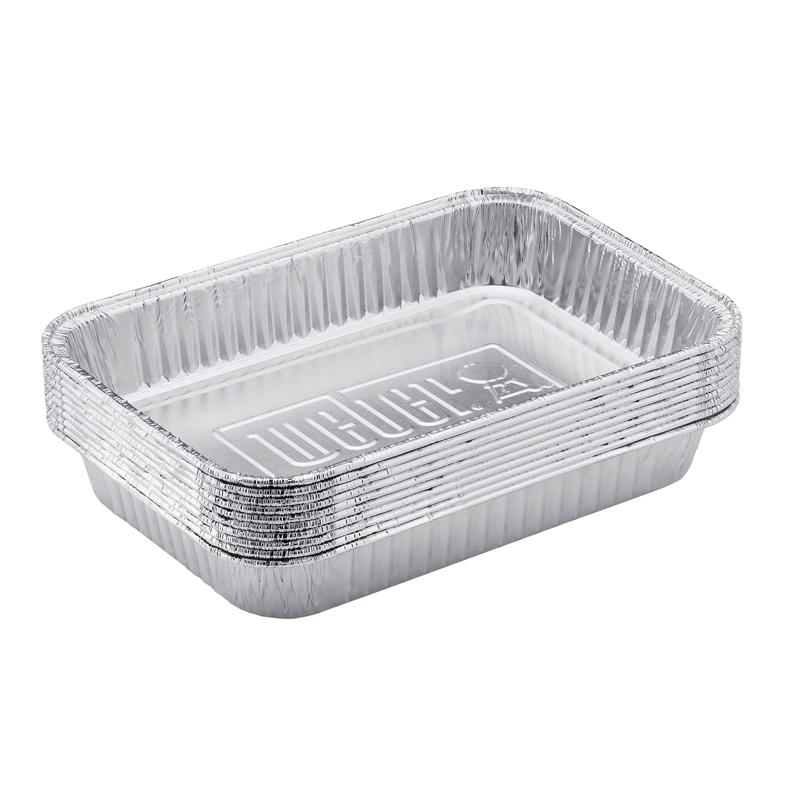 Weber Aluminum Drip Pan 8.6 in. L X 6 in. W