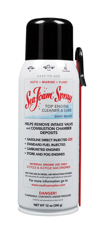 Sea Foam Gasoline/2 and 4 Cycle Engine Lubricant Cleaner 12 oz
