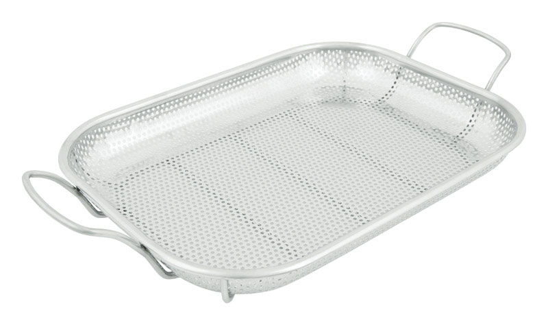 Grill Mark Stainless Steel Grill Basket 15 in. L X 11 in. W 1 pk