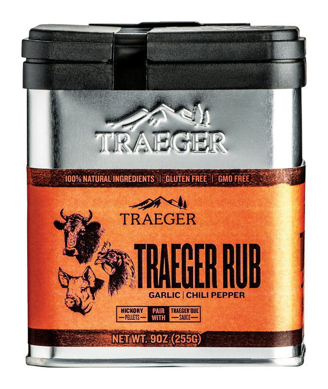 Traeger Garlic and Chili Pepper Seasoning Rub 9 oz