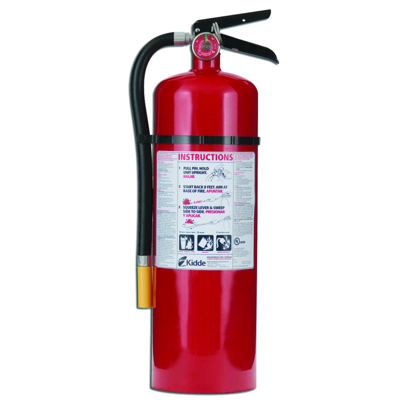 Kidde Pro 460 10 lb Fire Extinguisher For Home/Workshops US Coast Guard Agency Approval