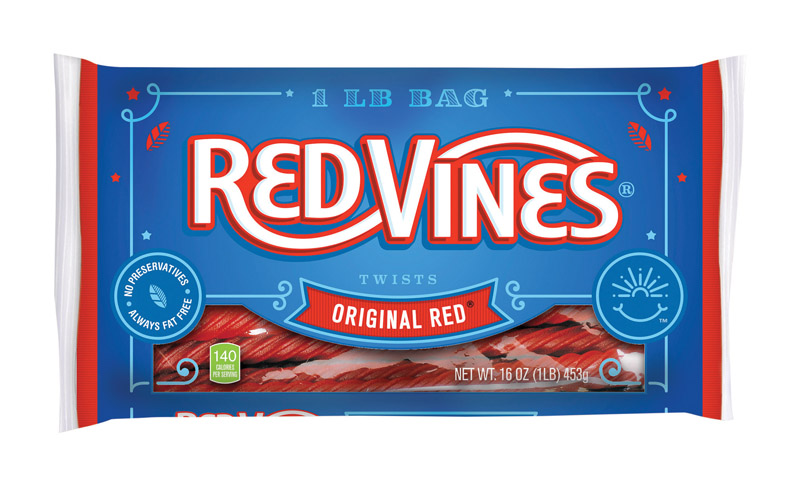 Red Vines Strawberry Licorice Candy 16 oz