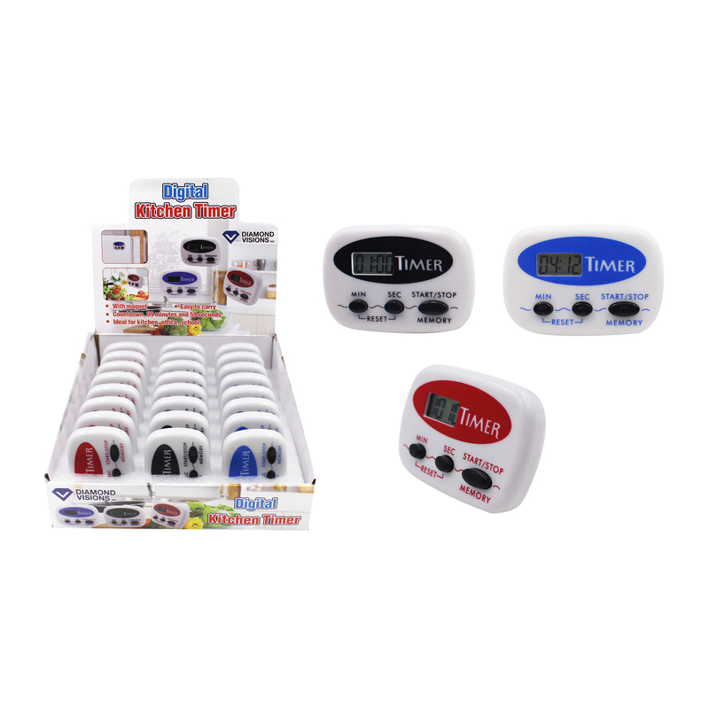 Diamond Visions Digital Plastic Timer