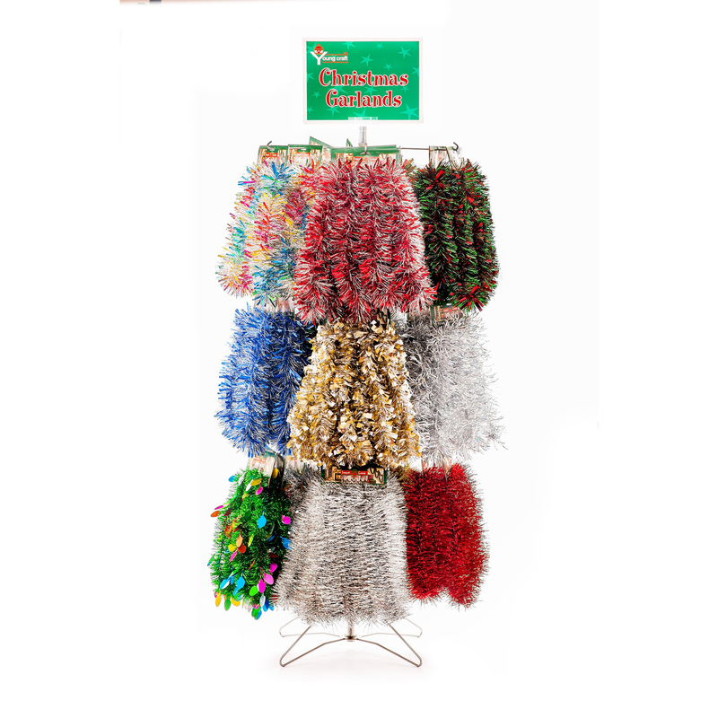 F C Young Garland Spinner Rack Indoor Christmas Decor