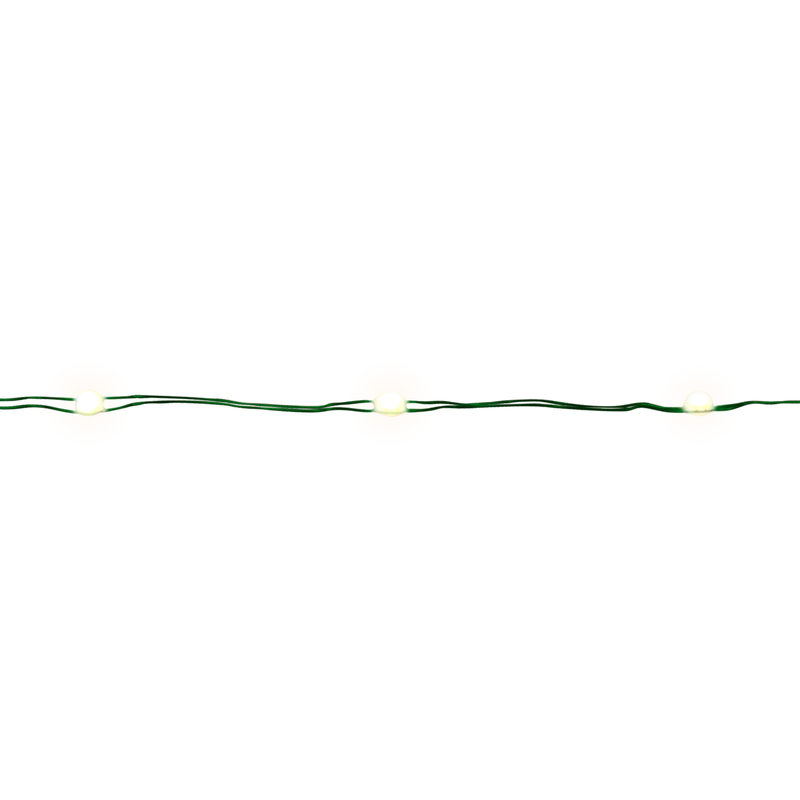 Celebrations LED Micro Warm White 100 ct String Christmas Lights 33.33 ft.
