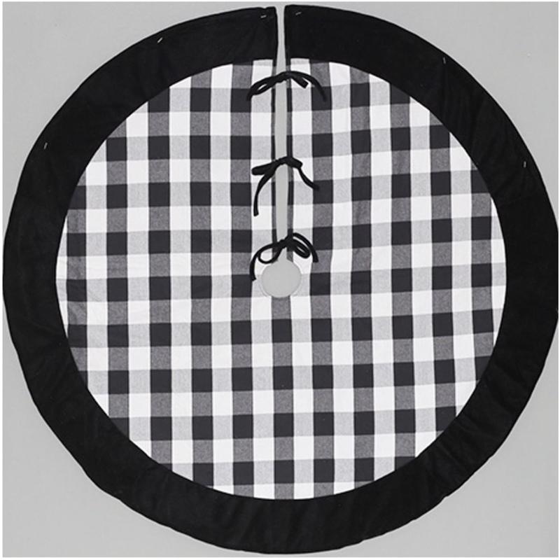 Dyno Black/White Plaid Indoor Christmas Decor